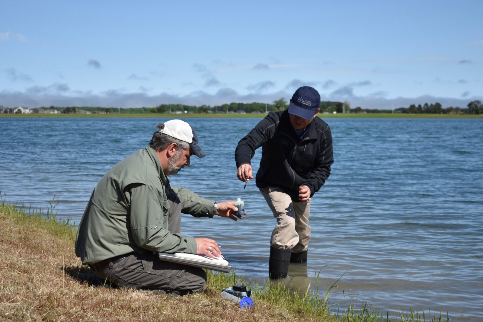 Conduct water quality test