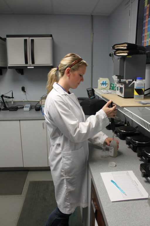 lab services - lake assessment - sol pro plan - annual maintenance - microscope - lab testing