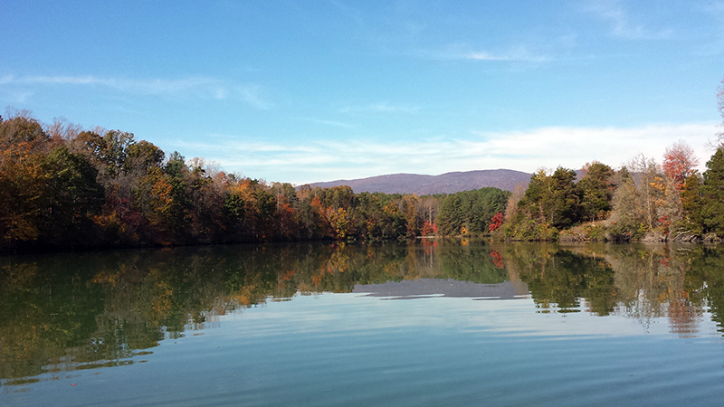 fall pond photo Beaver Creek Reservoir_Cville_10.14_AaronC_c