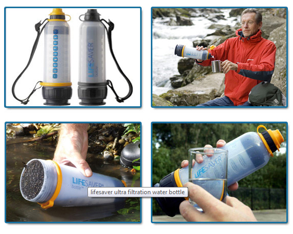 Lifesaver 4000uf Expedition Water Bottle Military Spec Purification ULTRA Filtra 