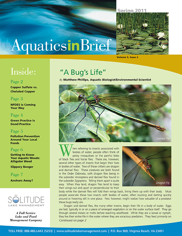 18_SOLitude_lake_management_AquaticsInBrief_newsletter_04.2011_Spring_cover