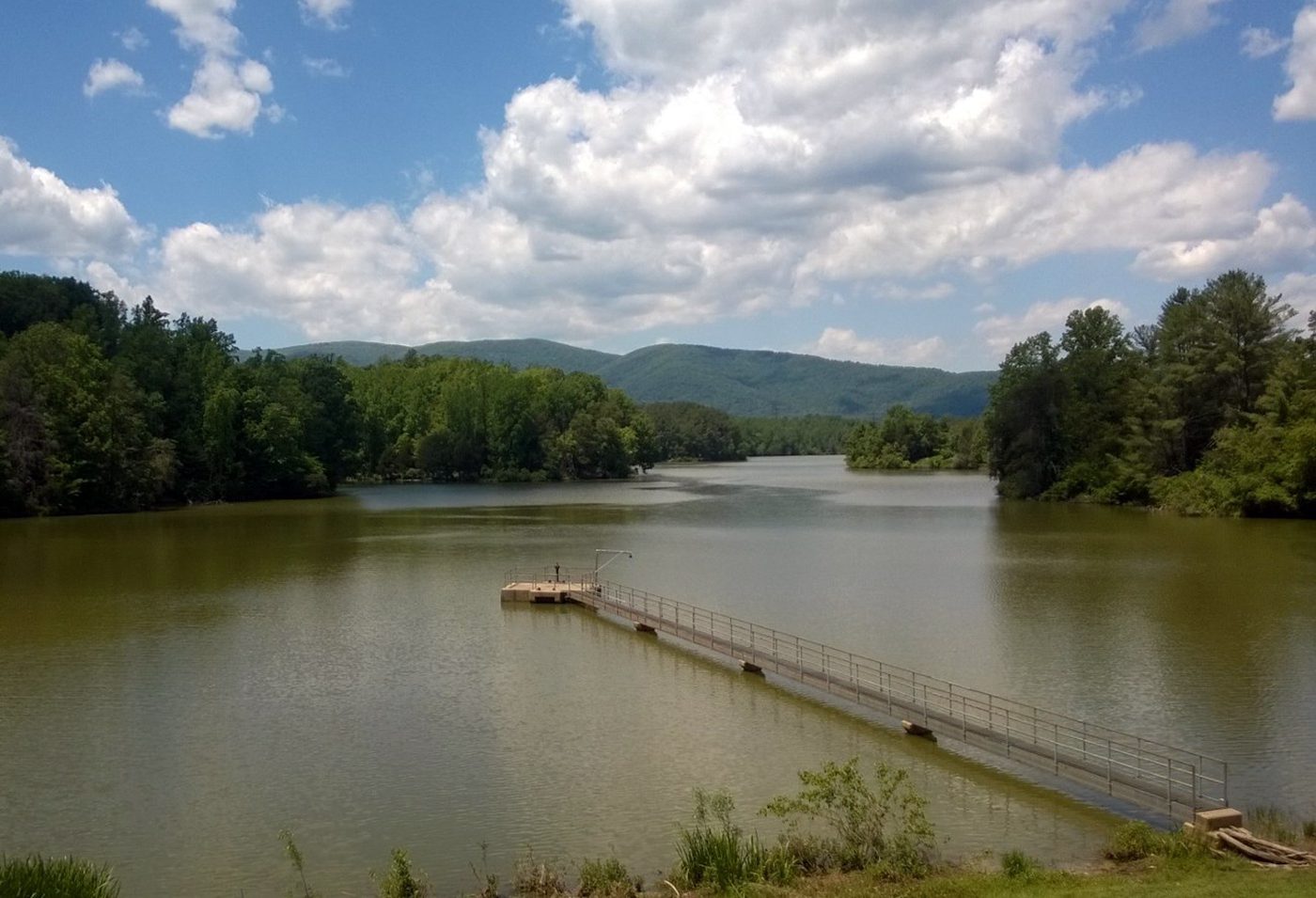 Beaver Creek Reservoir 2_A Before_Crozet VA_before and after - algae - cyanobacteria