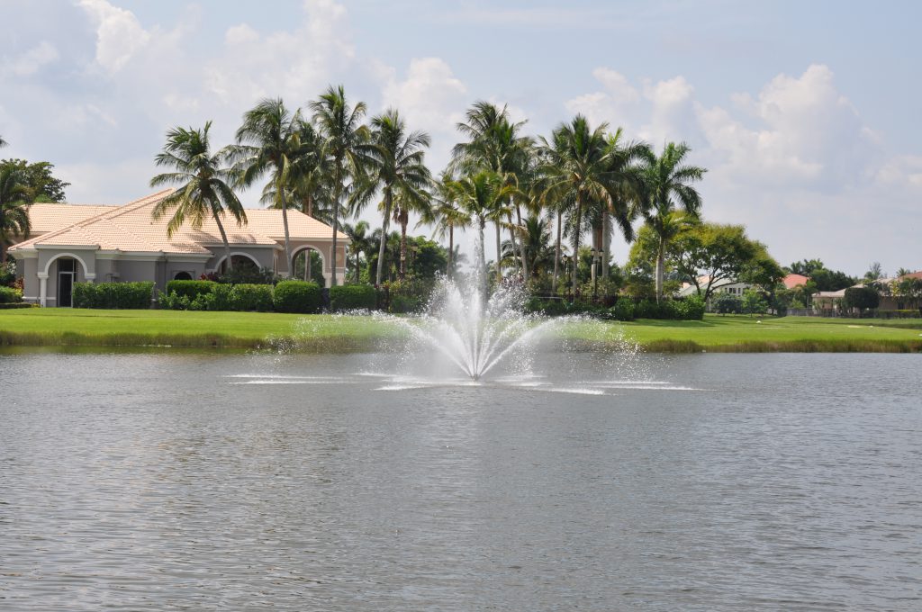 community fountain