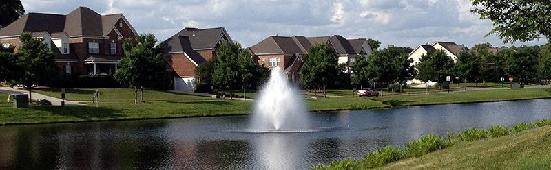 stormwater pond - lake management - fountains and aeration - scenic - hoa - compliance - permitting