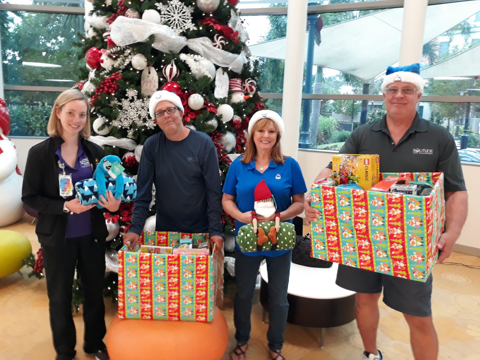 toy donation to hospital