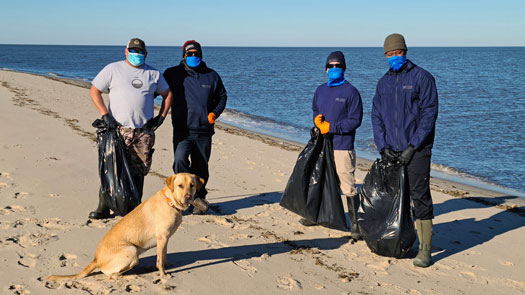 beach cleanup