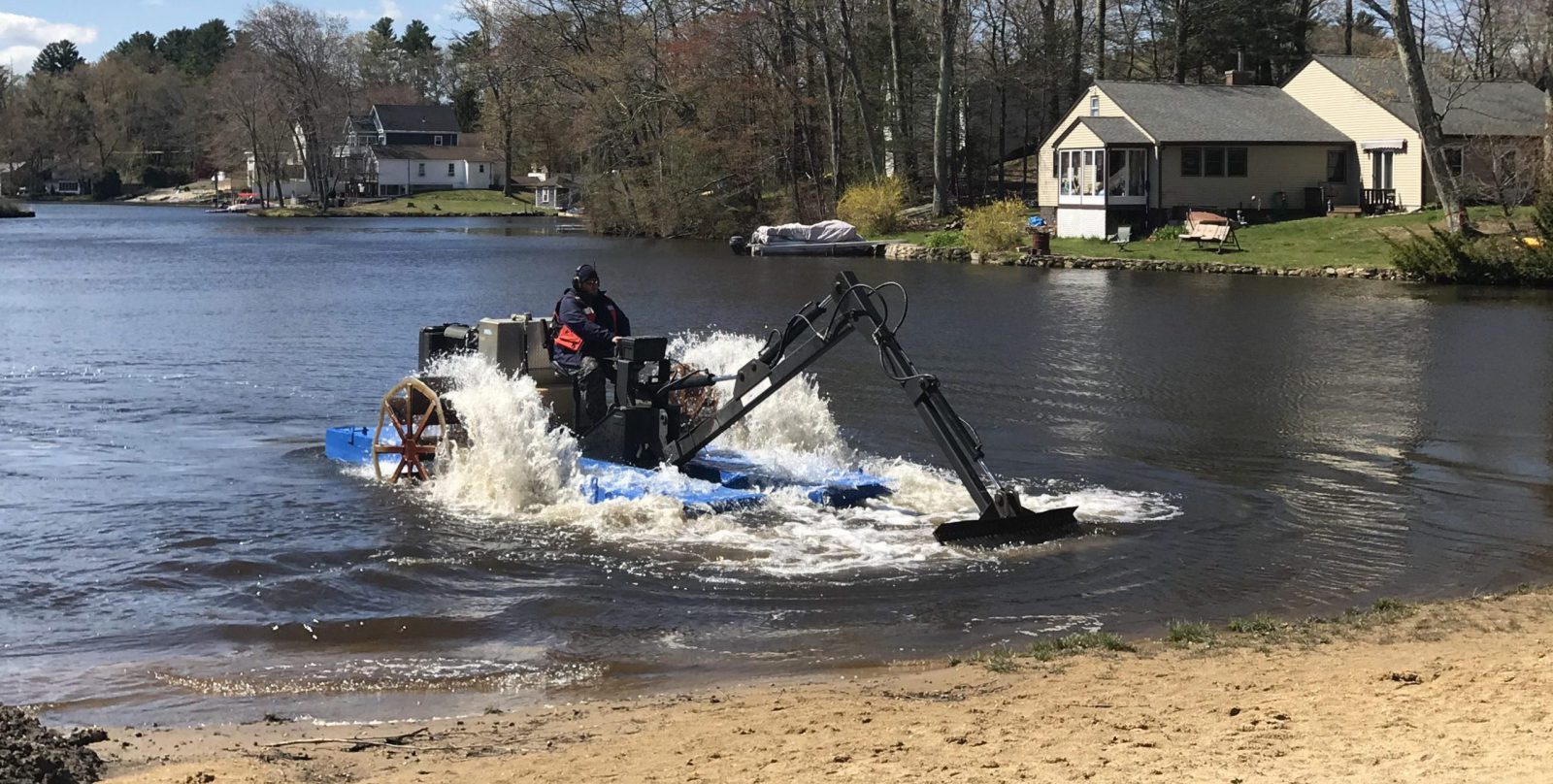 mechanical hydro-raking