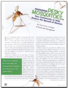 Managing Mosquitoes