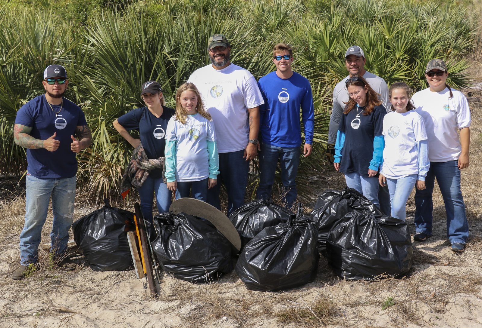 group trash cleanup