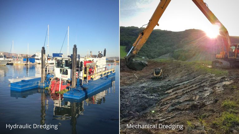 Hydroraking Debris and Sediment Removal: Restore Water Depth