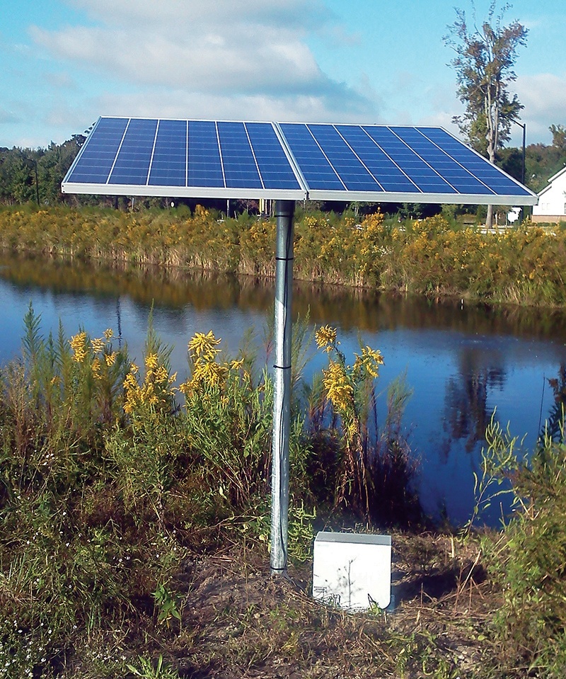 STL1 Solar Pond Aerator for Garden Pond Pond