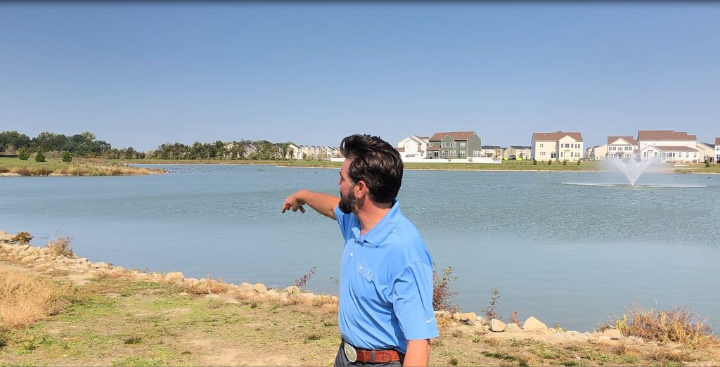 stormwater inspection lake and pond management - john phelps DE - community hoa - 18