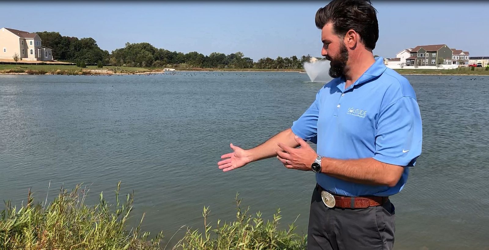 stormwater inspection lake and pond management - john phelps DE - community hoa - 3
