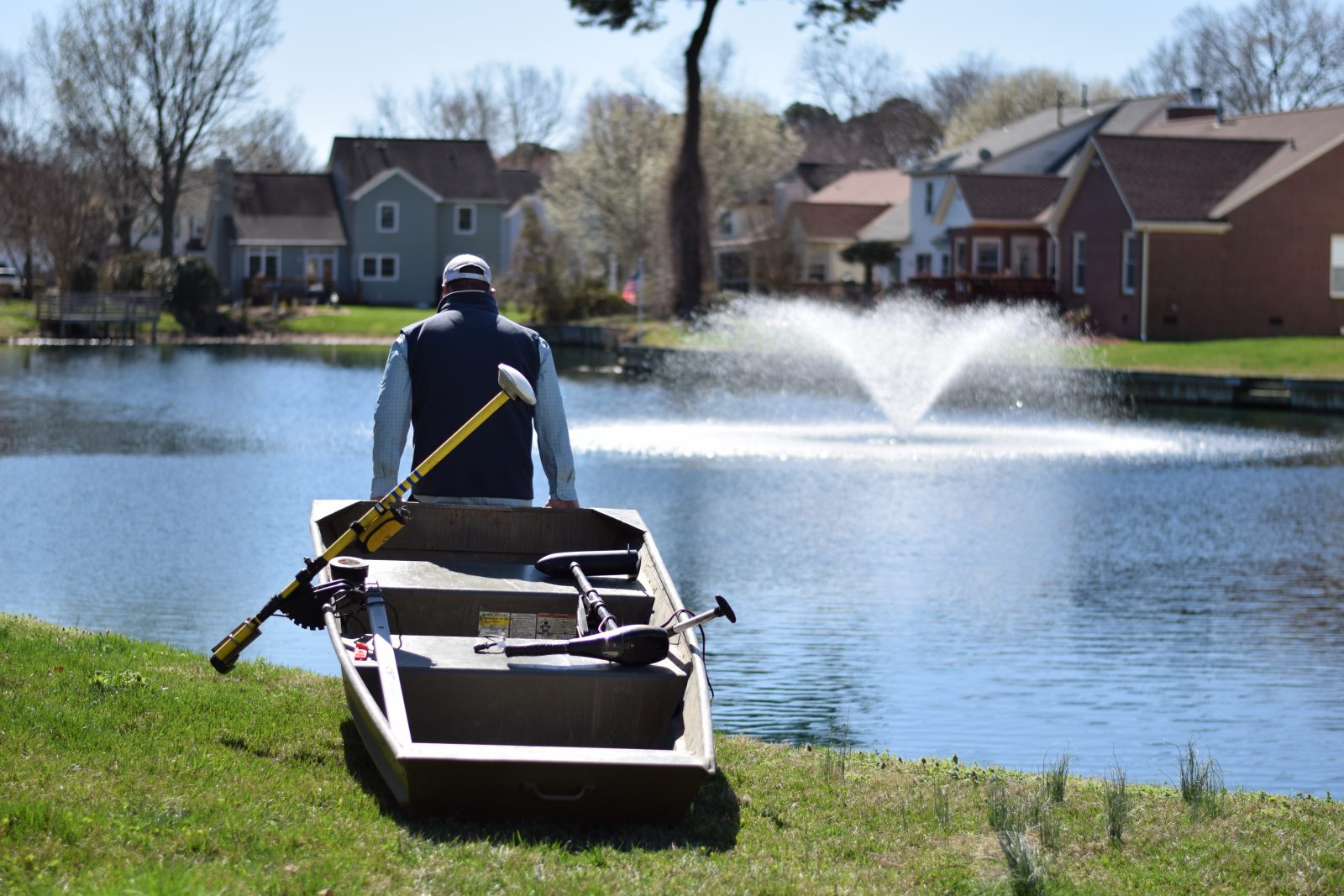 Article #4 lake mapping bathymetry on the job colleague fountains and aeration