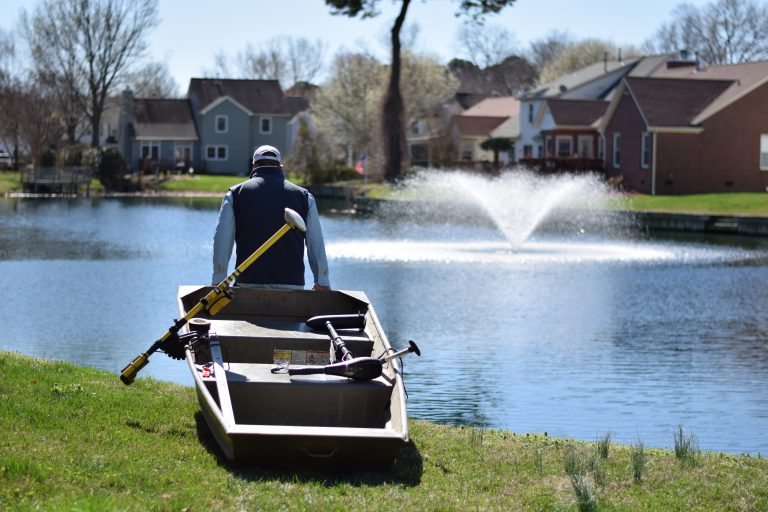 Article #4 lake mapping bathymetry on the job colleague fountains and aeration