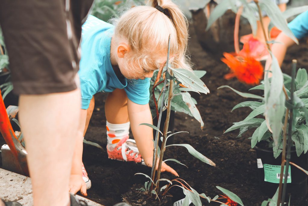 earth day planting - community involvement - sustainability 2