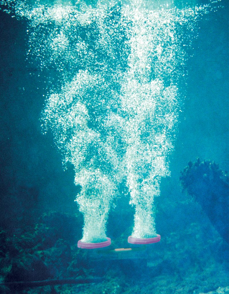 underwater-aeration submersed diffused aeration