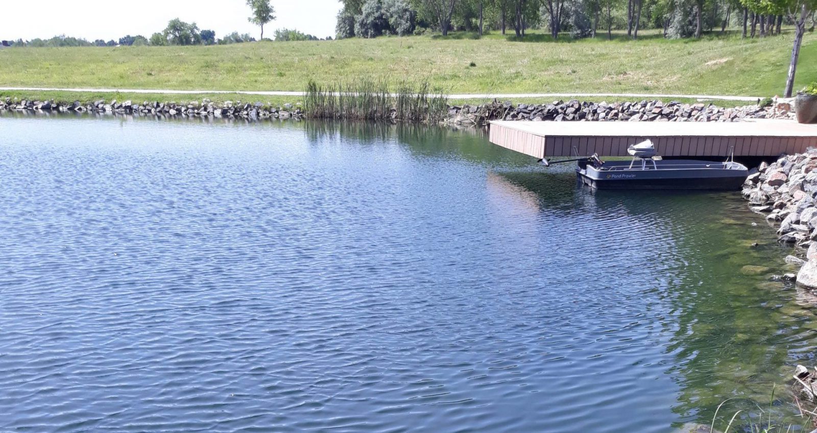 Broomfield HOA_AFTER algae and aquatic weed control stormwater management and compliance