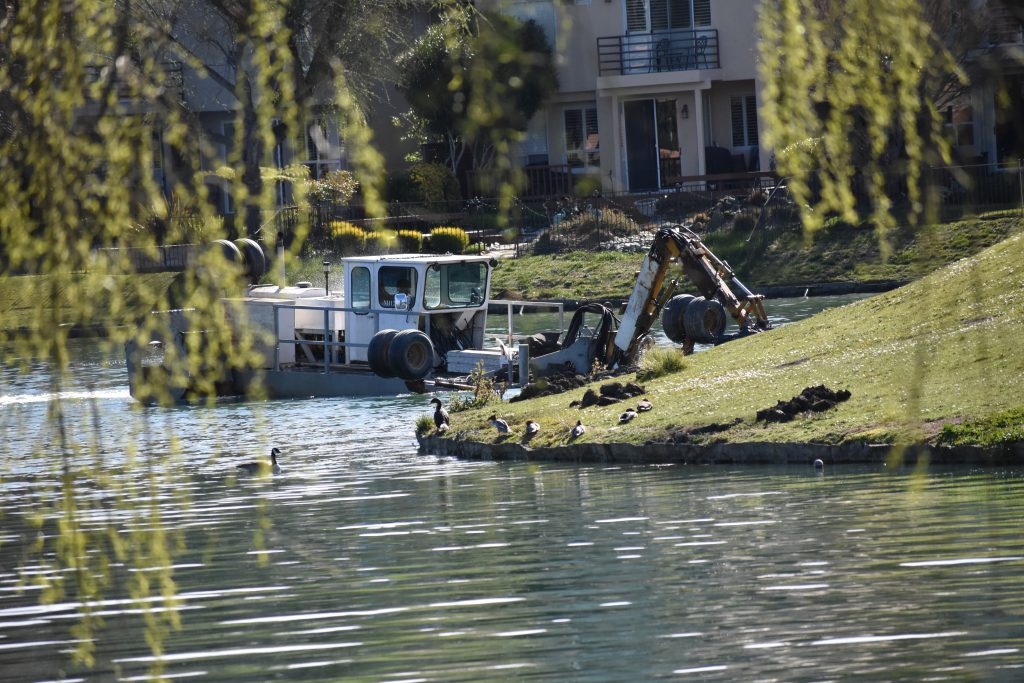 lake and pond maintenance timing - hydro-raking and dredging