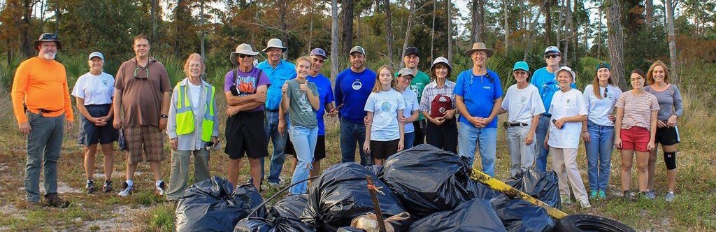 Clean up the solution volunteering heart and sol day 1