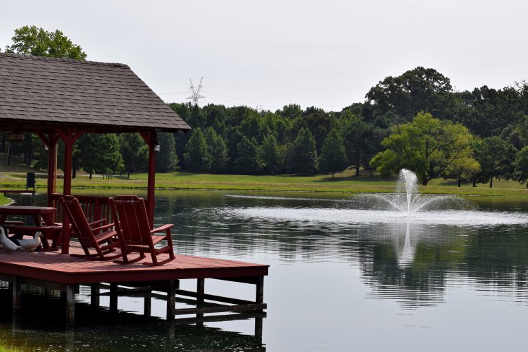 Floating Fountains scenic