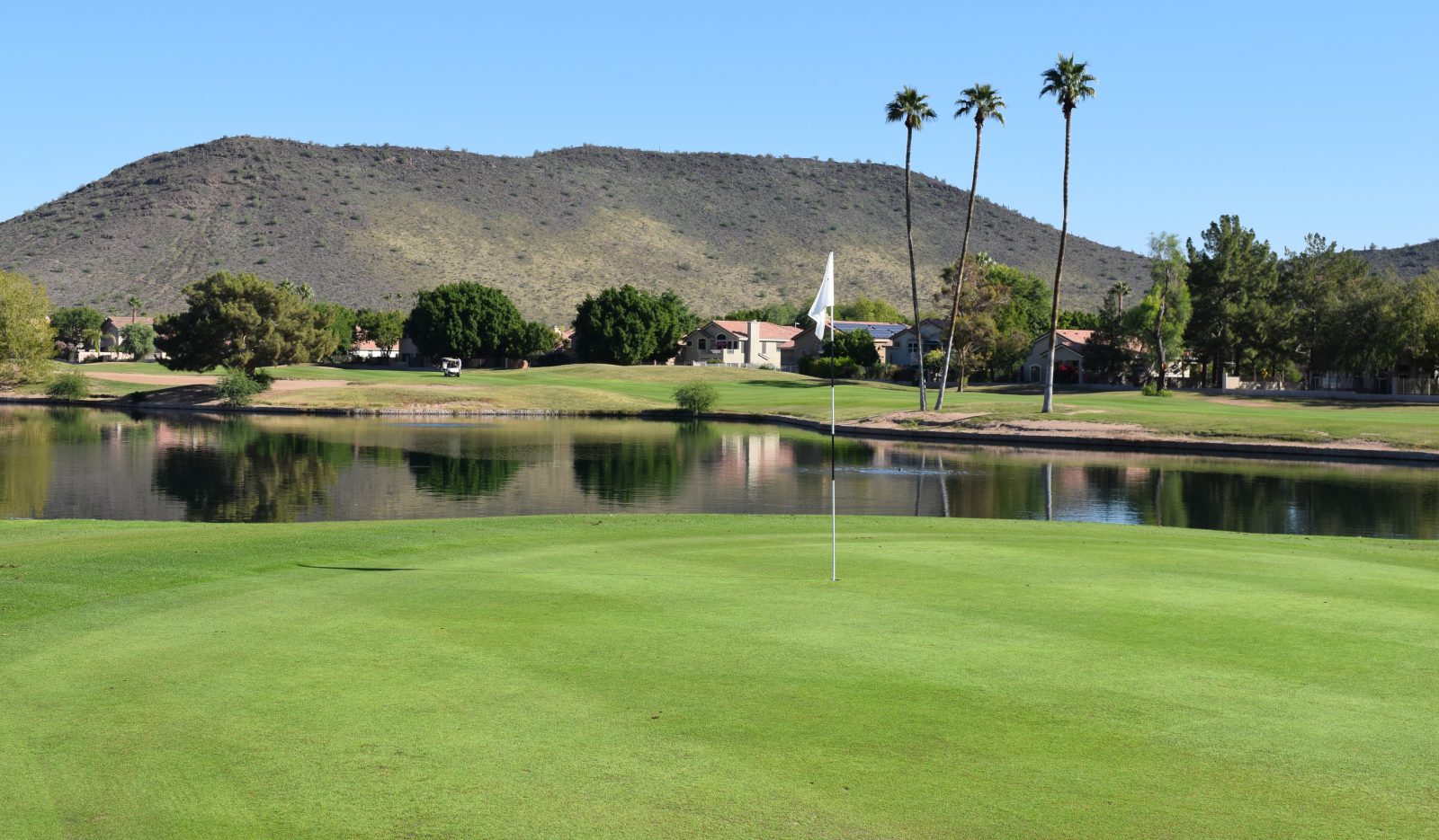 Golf Course management erosion control services - golf course ponds - west coast - california - arizona