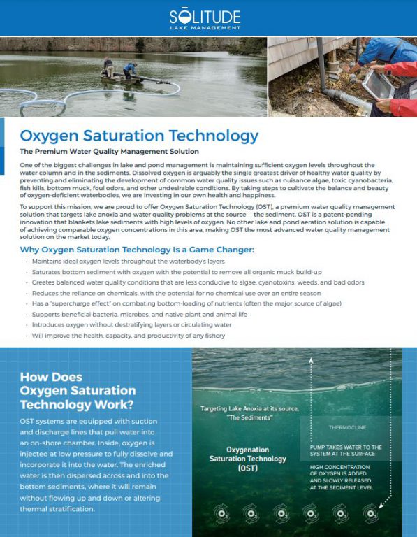 Oxygen Saturation Technology One-Sheet