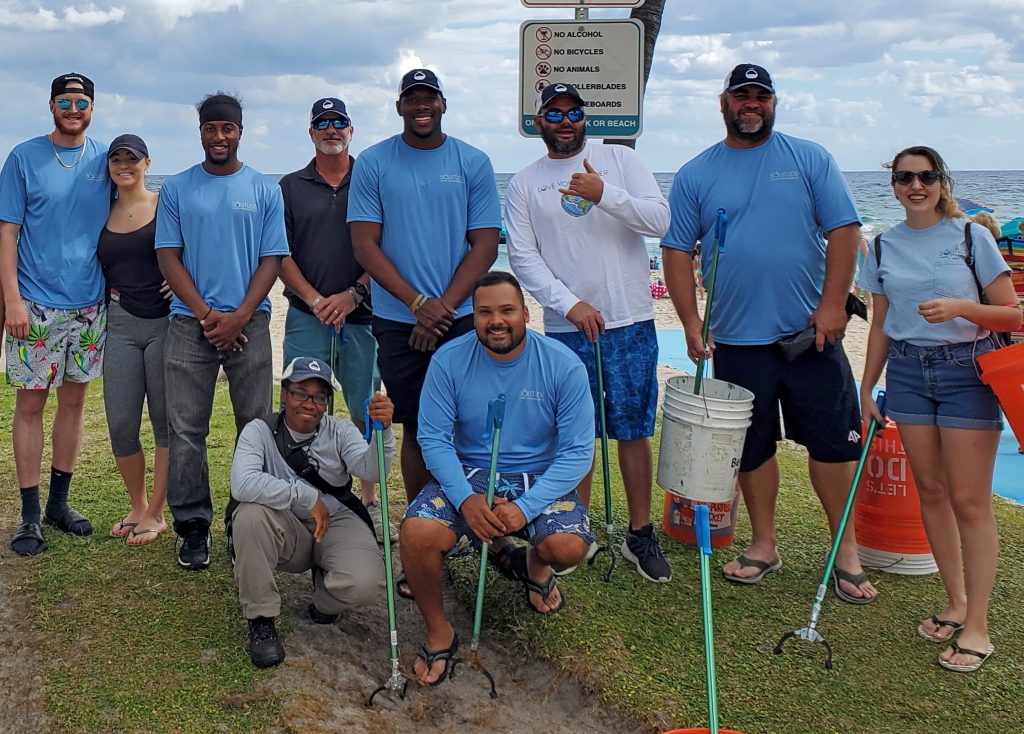 the solution cleanup team photo volunteering heart and sol day earth day