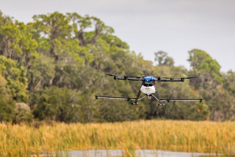 Stay Ahead of Water Quality Issues with Annual Management drone