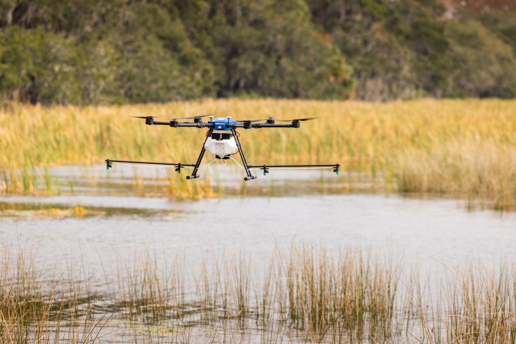 drone application webinar lake and pond management