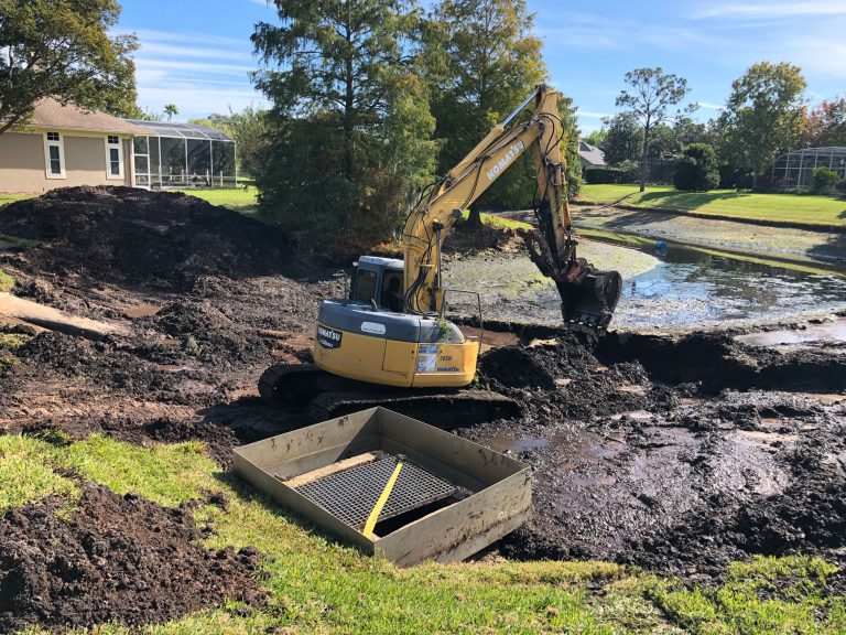 dredging-community-pond