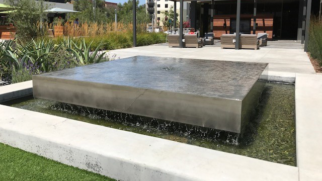 Decorative Water Feature for Campus