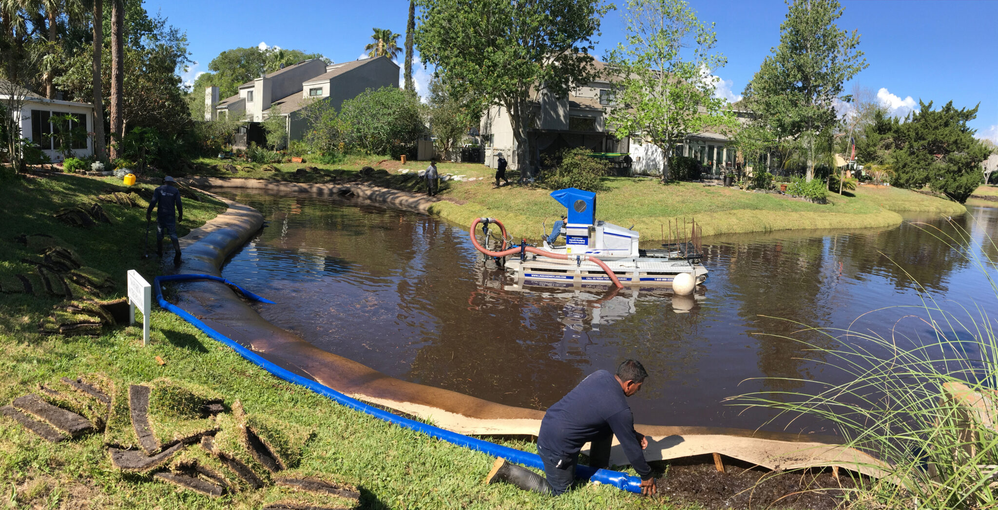 Lake and Pond Erosion Control Solutions In Hilton Head Island, SC