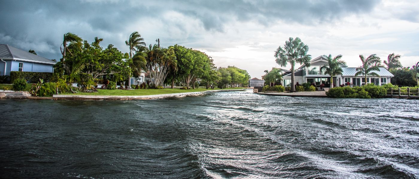 image of the imact that storms have on community lakes and ponds