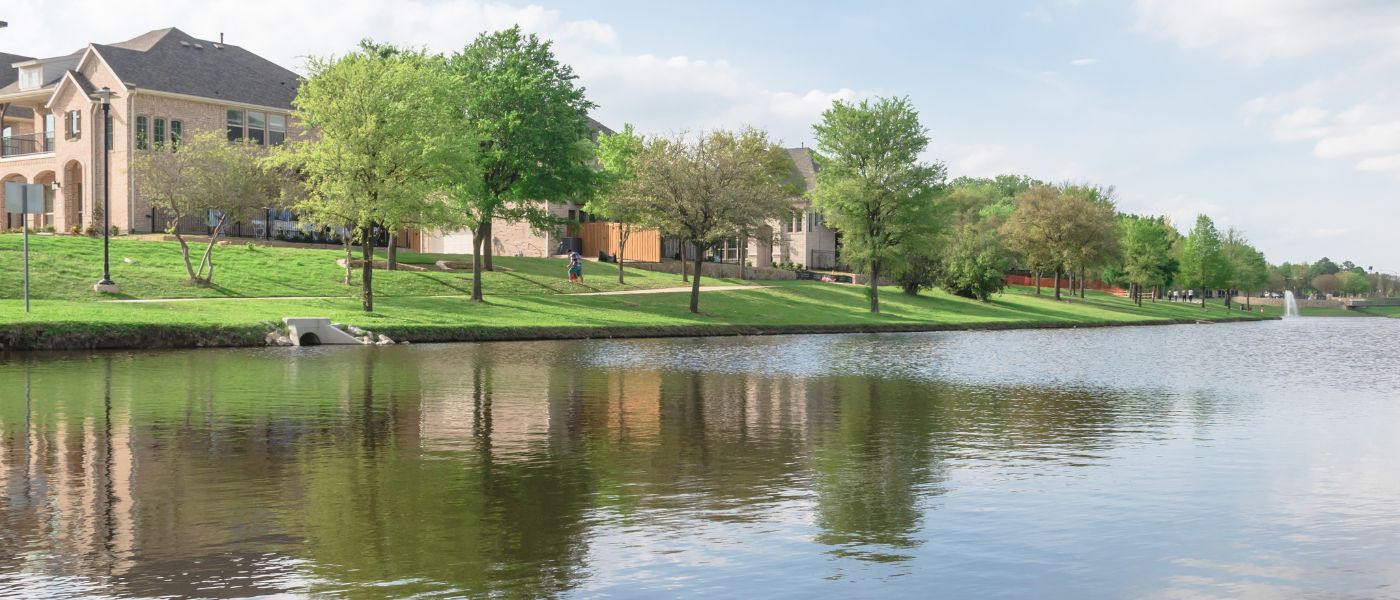 Community stormwater pond