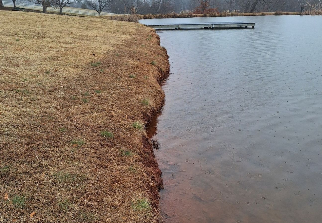 Mana Farms Erosion Repair Project - Before